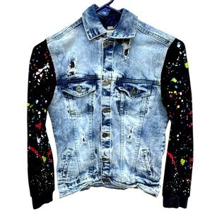 Evolution in Design Girls Jean Jacket‎ Size M. 16PTP. 21L.